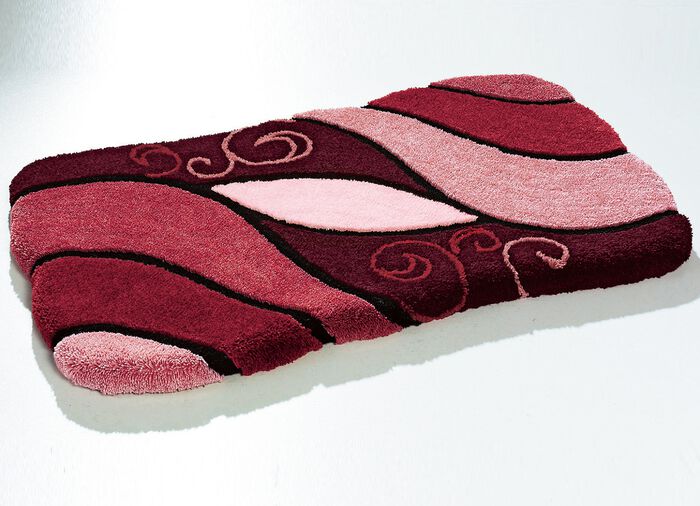 Badmattenset van Grund in biotex-kwaliteit ROSÉ
