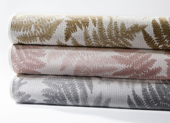 Sprei met natuurlijke bladmotieven NATUREL