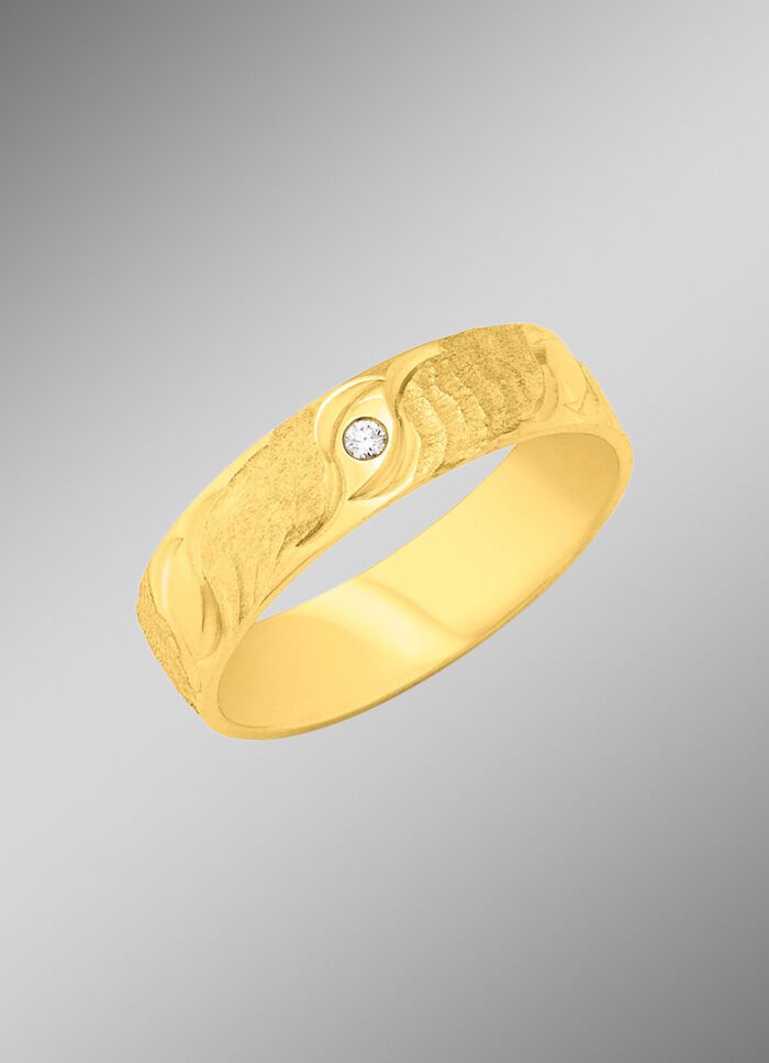 Mooie briljante trouwring 