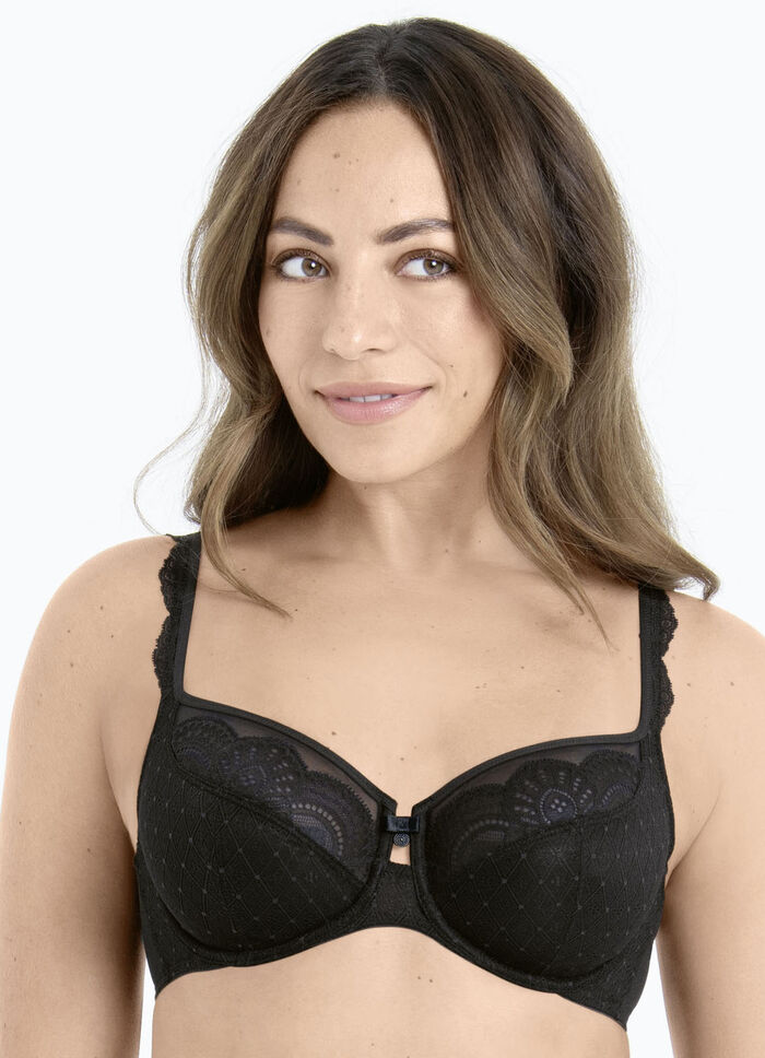 Rosa Faia beugelbeha met mooie elastische kant 