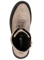 Waldl&auml;ufer, comfortabele dames enkellaarsjes, winterschoenen, breedte H, met uitneembaar voetbed 