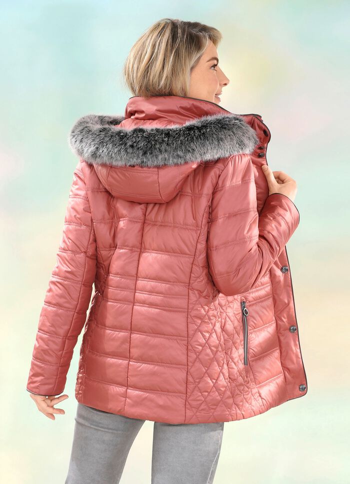 Jas met afneembare capuchon POMPOEN