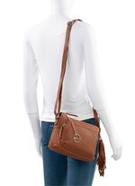 Laurina, tas, dames, met verstelbare schouderband BRUIN