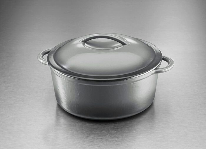 Gietijzeren Nederlandse oven en braadpan 