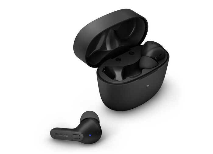 Philips TAT2206BK/00 in-ear hoofdtelefoon inclusief oplaadstation ZWART