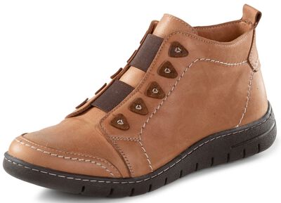 ELENA EDEN, gevoerde dameslaarzen, winterschoenen, breedte H, met uitneembaar voetbed 