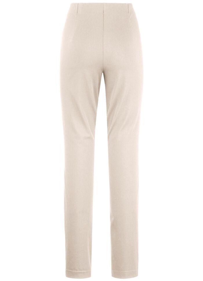 Broek met aangeknipte tailleband 