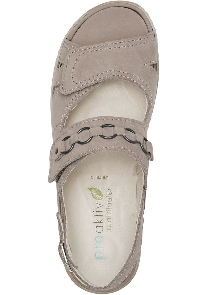 Waldl&auml;ufer, comfortabele damessandalen, breedte G, met uitneembaar voetbed 