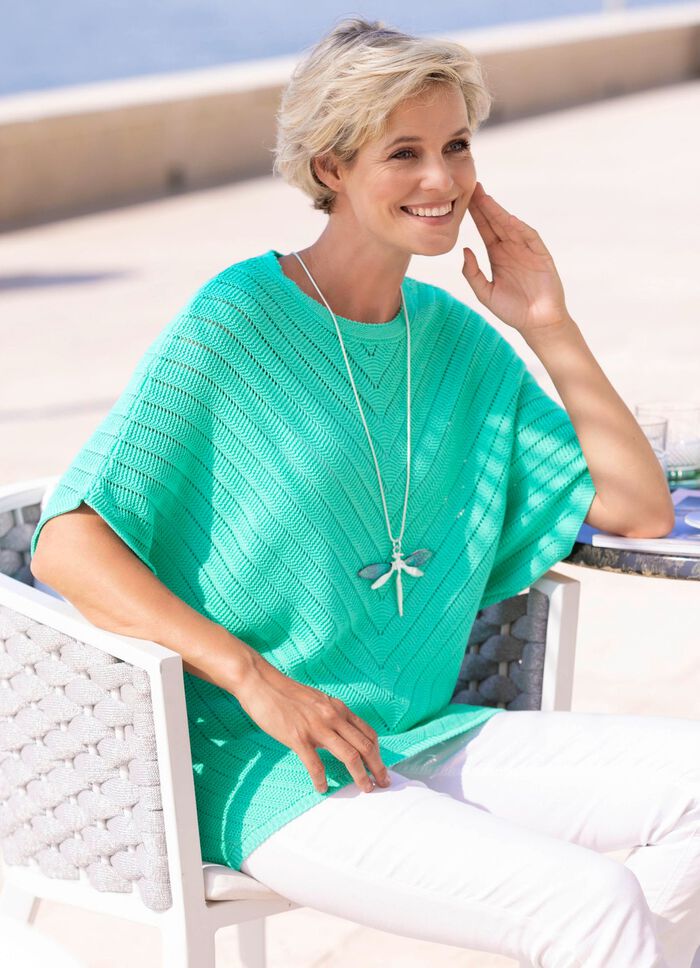 Trui in vleermuisvorm 