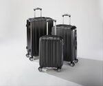 Kofferset 3 stuks ZWART