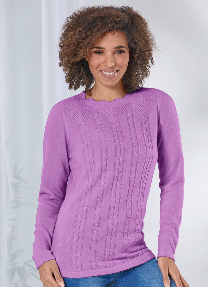 Trui in zeer zachte kwaliteit 