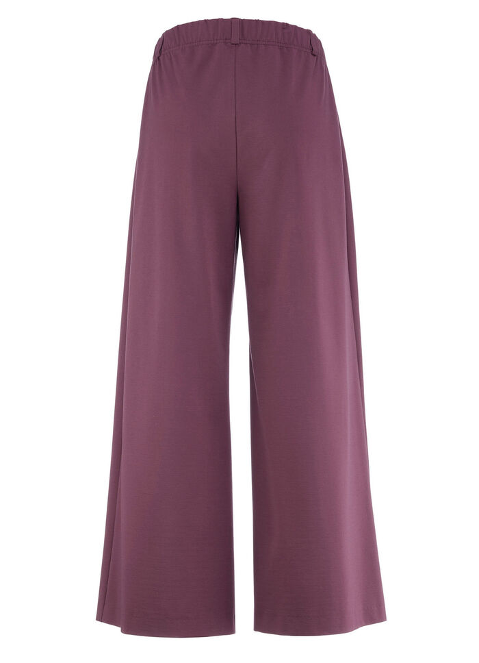 Broek in de huidige palazzo-vorm BORDEAUX