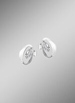 Moderne oorstekers met zirkonia 