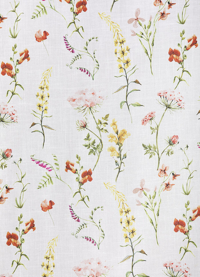 Decoratieve sjaal met lentebloemmotief 