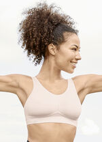 Anita sportbeha van ademend materiaal ZARTAPRICOT