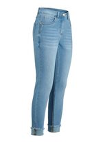 Jeans met glinsterende strasssteentjes 