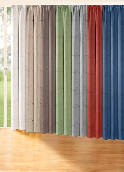 Ondoorzichtige verduisterende sjaal met ruchesband 