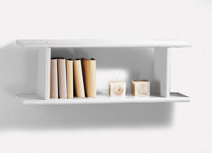 Hangplank, kan horizontaal of verticaal worden opgehangen WIT