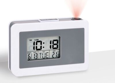 Kwarts projectie wekker 