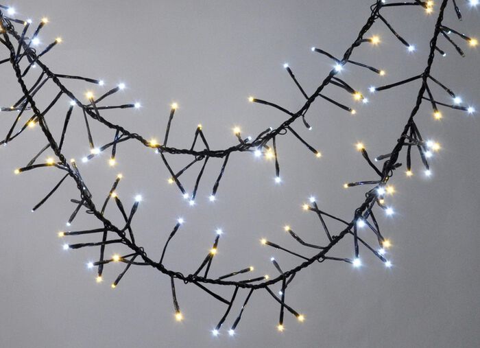 Cluster LED-lichtkettingen met digitale buitentransformator 