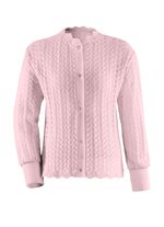 Bedjas, lange mouwen en doorknoopsluiting 