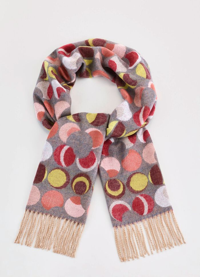 Sjaal met fantasiemotief 