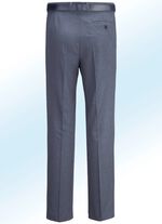 Gem&ecirc;leerde broek in 4 kleuren met plooien 