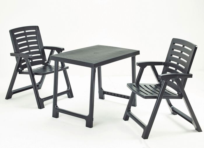 Weerbestendige balkonset, 3-delig 