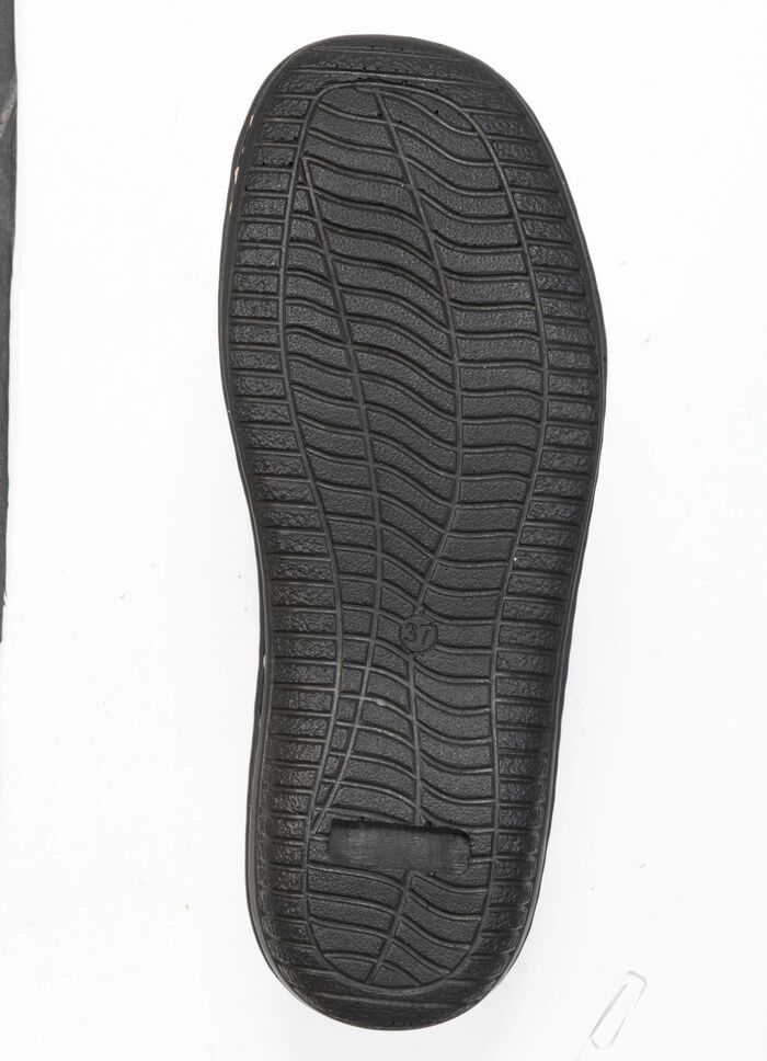 ELENA EDEN, klassieke damespantoffels, breedte G, met uitneembaar voetbed 