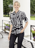 Blouse met een geweldige print 