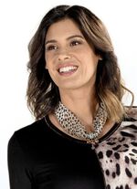 Halsdoek-ketting 'Leo-Print' 