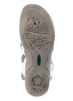 ELENA EDEN sandaal met decoratieve klinknagels en leren inzetstukken 