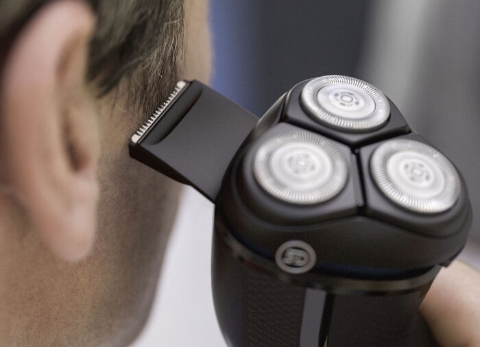 Philips scheerapparaatserie 3000 ZWART/BLAUW