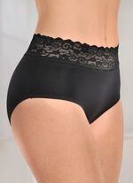Vier-pack slip met elastische tailleband 
