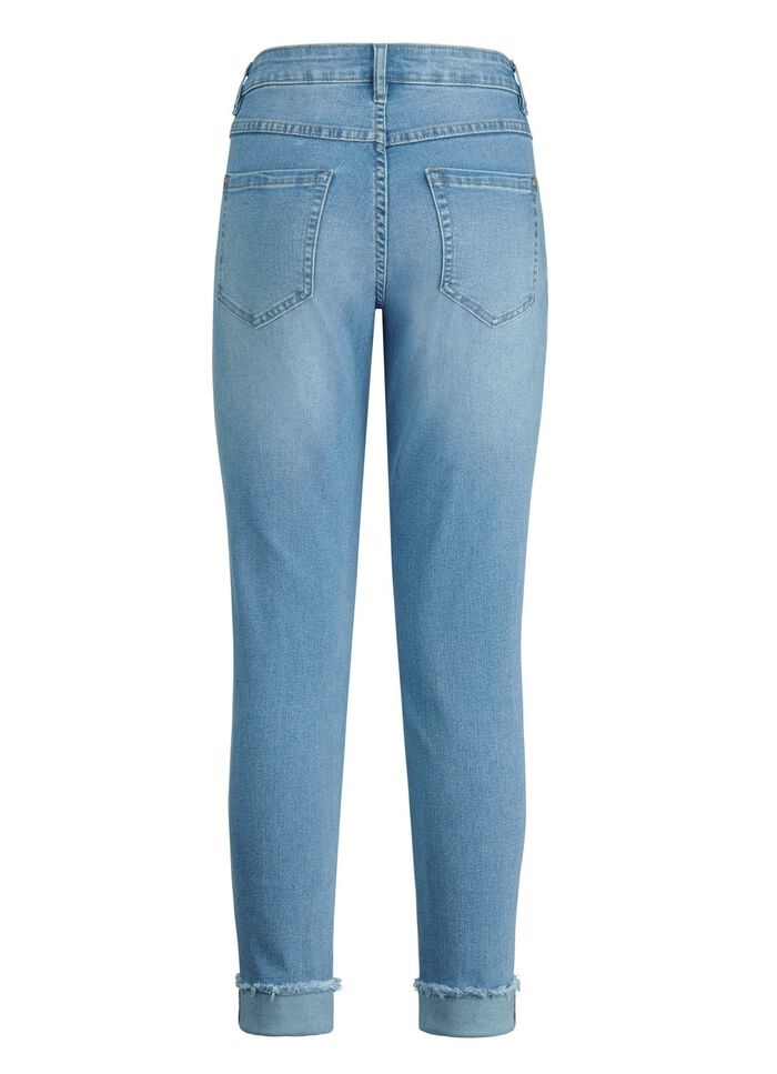 Jeans met glinsterende strasssteentjes 