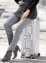 Broek met trendy ruitdessin 