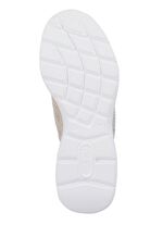Rieker, lichtgewicht damessneakers, breedte G, met MemoSoft textiel binnenzool KIEZELSTEEN