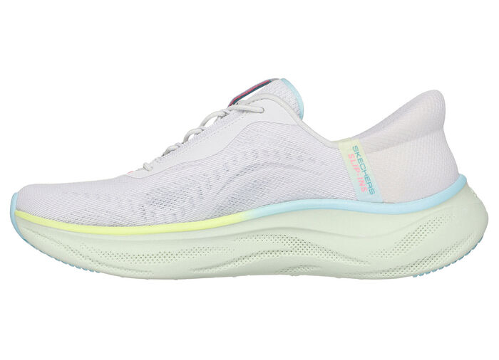 SKECHERS Sneaker met gegoten instaphielplaat IJSGRIJS-MULTICOLOR