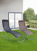 XXL wellness ligbed met duurzame textielbekleding 