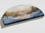 Badkamerset met antislip-onderkant, van Grund BLAUW