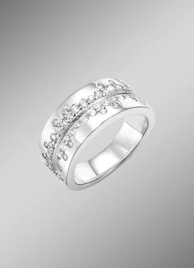 Damesring zilver 925/- 