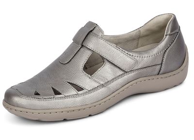 Waldl&auml;ufer, comfortabele damespantoffels, breedte H, met uitneembaar voetbed 