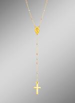 Kruisketting in driekleur 