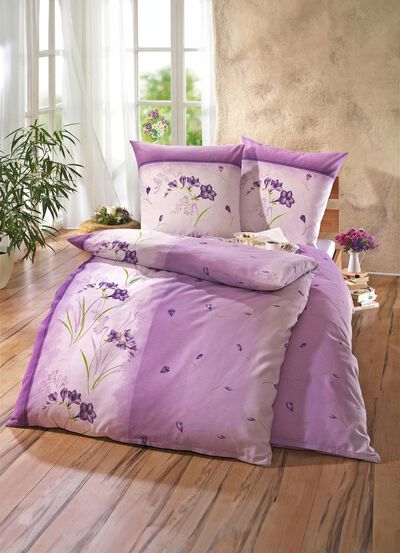 Gemakkelijk strijkbare DOBNIG beddengoedset met ritssluiting 