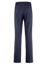 Chique broek met uitlopende enkels MARINE