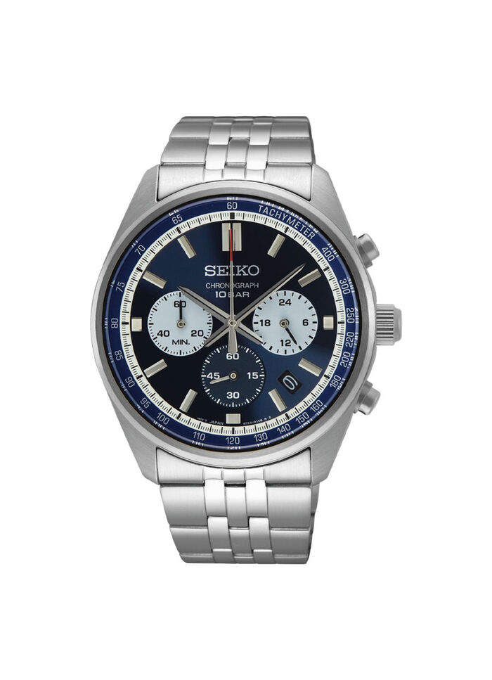 Seiko quartz herenhorloge chronograaf 