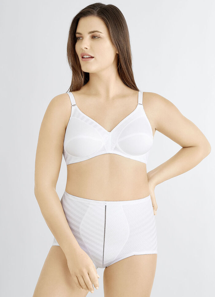 Felina gordelbroek met versteviging aan de voorkant WIT