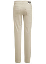 Magische jeans in 5-pocket-stijl BEIGE