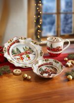 Porseleinen artikel van het jaar 2025 van Villeroy & Boch WIT-ROOD