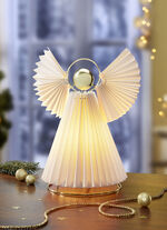 Verlichte decoratieve engel